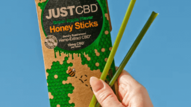 cbd honey sticks green apple 10 pack